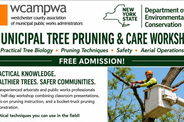 Municipal Tree Pruning and Care Workshop, September 24, 2026, free admission